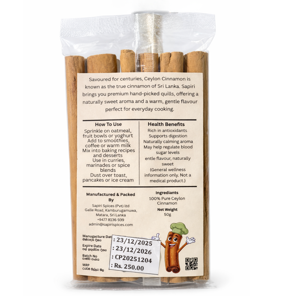 Ceylon Cinnamon Sticks